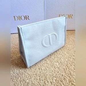 Dior makeup pouch bag